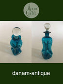 Holmegaard / Kastrup Glasværk Kluk Kluk Karaffe aus blauem Glas