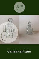 Holmegaard Kluk Kluk Glass Decanter in Clear Glass with Lid