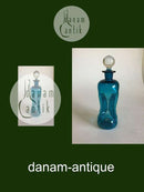 Holmegaard / Kastrup Glasværk Kluk Kluk Karaffel i Blåt Glas