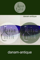 Lav skål af blåt glas