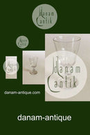 Holmegaard丹麦玻璃杯克里斯蒂安八世酒杯