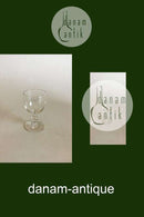 Kleines Weinglas, Dänisch, Von 1860-80. Typenschild