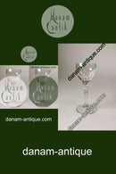 Val St. Lambert stil Snapseglas