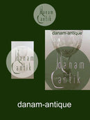 Holmegaard Derby Rødvinsglas 14 cm H.