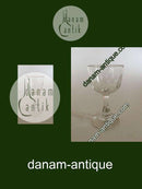 Holmegaard Derby Weißweinglas 13 cm H.