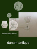 Holmegaard Derby Schnapps Glass 8.5 cm H.