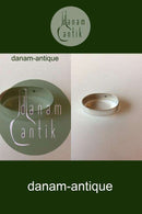 Servietring i Sølv med Frimurerlogo, 830 S, DG, No 8