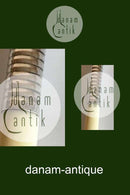 Dansk Rygerør i sølv og elfenben