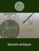 "Amager / Twist" Hvidvinsglas fra Kastrup Glasværk / Holmegaard