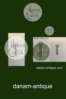 Margit Kronen sølvplet Flaskeåbner