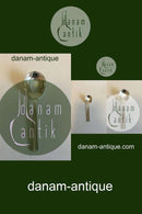 Margit Kronen sølvplet Serveringsske