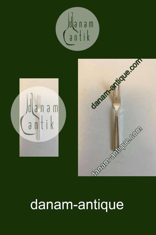 Margit Kronen sølvplet Kødgaffel