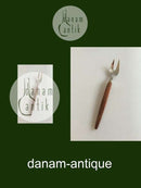 Eton Raadvad Kødgaffel i Stål og Palisander