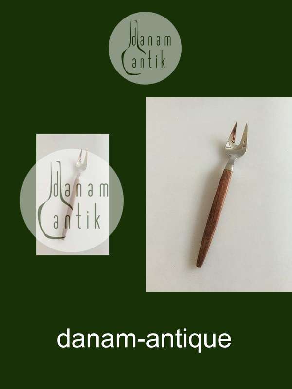 Eton Raadvad Kødgaffel i Stål og Palisander