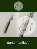 Eton Raadvad Spisegaffel i Stål og Palisander