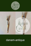 "Savoy" Frigast/Gense Sølvplet Spisegaffel