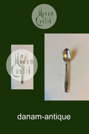 スター、イェンス・ハラルド・クイストゴー銀板デザートスプーン