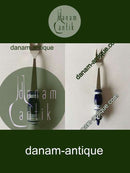 Rosenthal Blå Bjørn Wiinblad Siena Stor Kødgaffel i Keramik og Rustfrit Stål