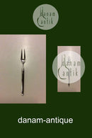 "Cheri "冰激凌/Gense镀银叉子