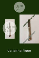 Dobbeltriflet Cohr sølvplet Spisekniv