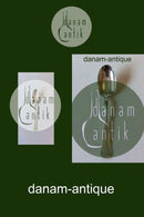 Dobbeltriflet Cohr silver plate Desert Spoon