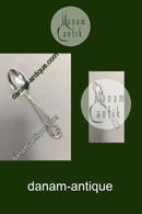 突破。银盘甜点勺子 哥本哈根勺子工厂