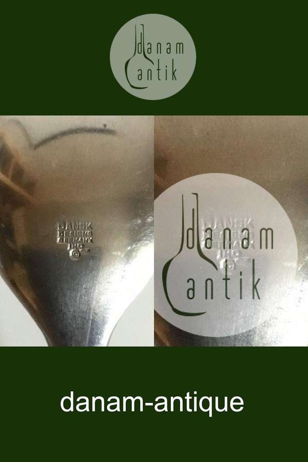 Fjord IHQ Quistgaard Stål og Teak Bestik Sæt til 12 Personer, 60 dele.