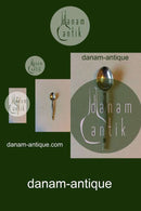 Gitte Teelöffel aus Silberblech O.V. Mogensen