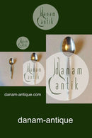 吉特银盘甜点勺O.V.莫根森