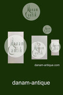 Gitte Silberblech Kaffeelöffel O.V. Mogensen