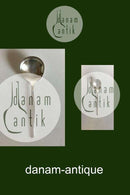 Gitte sølvplet Serveringsske O.V. Mogensen