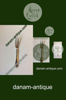 Hertha Cohr sølvplet kødgaffel