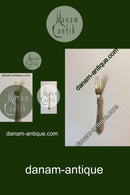 Hertha Cohr sølvplet frokostgaffel