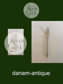 Jens Quistgaard Dansk IHQ Gaffel i Stål Jette