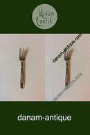 Klokkeblomst ABSA silver plate Cake Fork Københavns Ske-Fabrik