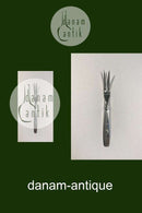 Klokkeblomst ABSA silver plate Cold Cuts Fork Københavns Ske-Fabrik