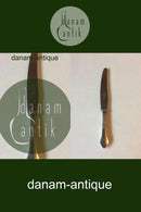 Kongebro Cohr Alta sølvplet Spisekniv