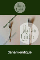 Kongelys Frigast/Gense sølvplet Frokostgaffel