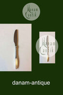 Kongelys Frigast/Gense silver plate Dinner Knife