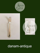 Leonora Christine Prima Sølvplet ES Spisegaffel  Kronen / Hans Hansen Metal