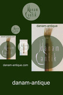 Almue Cohr黄铜和木材，餐叉