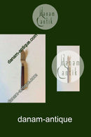 Almue Cohr黄铜和木头，钓鱼刀