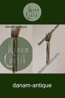 Annette Krone silber gebeizt Speisegabel