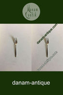 Athene DGS silver plate Cake Fork Danske Krone Sølv