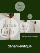 Sigvard Bernadotte Scanline Saucenlöffel aus Bronze