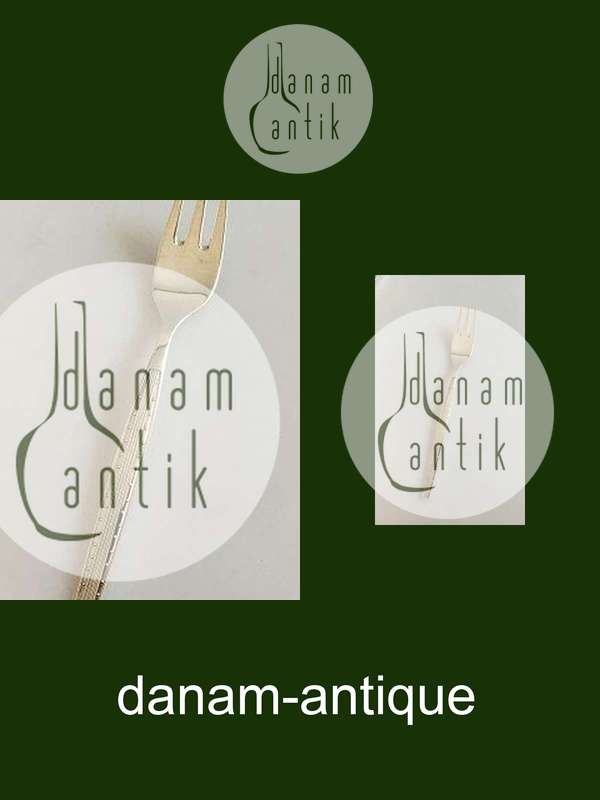 KJA Sølvplet Capri Kagegaffel