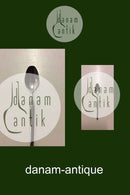 "Cheri" Frigast/Gense Silver Plate Coffee Spoon