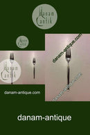 Cheri Frigast/Gense Sølvplet Spisegaffel