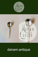 Columbine sølvplet Marmeladeske Københavns Ske-Fabrik