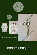 Columbine sølvplet Kaffeske Københavns Ske-Fabrik